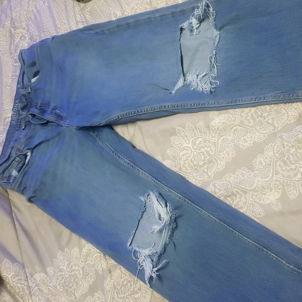 💫Trendy Destructive Jeans